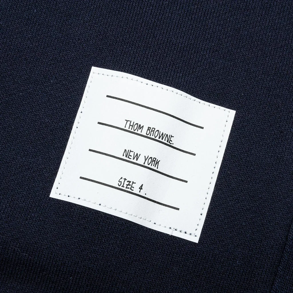 Engineered 4-Bar Jersey Sweatshirt - Navy