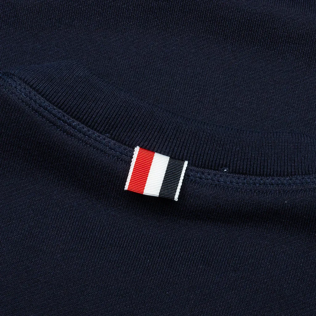 Engineered 4-Bar Jersey Sweatshirt - Navy