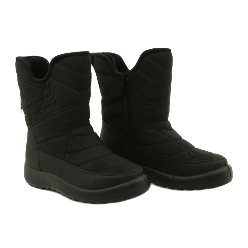 Evento Women's snow boots Water Resistant News 21SN26-4276 black