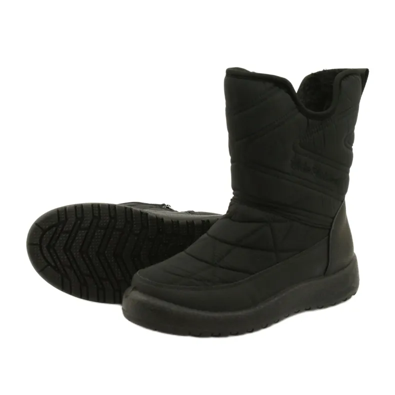 Evento Women's snow boots Water Resistant News 21SN26-4276 black