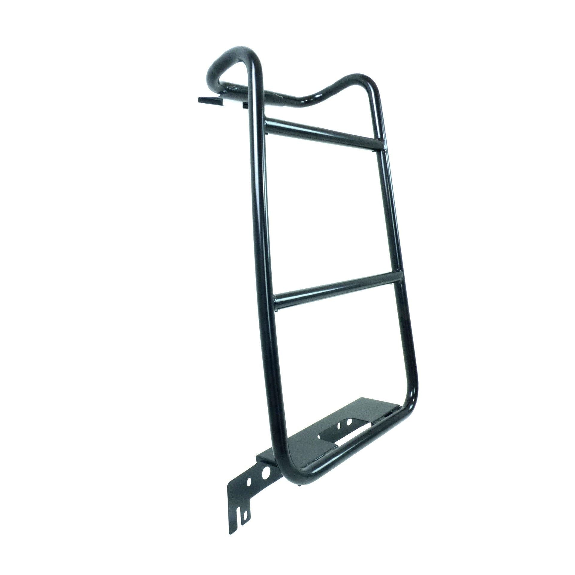 Expedition Black Rear Door Stirrup Ladder for the Land Rover Discovery 3 and 4