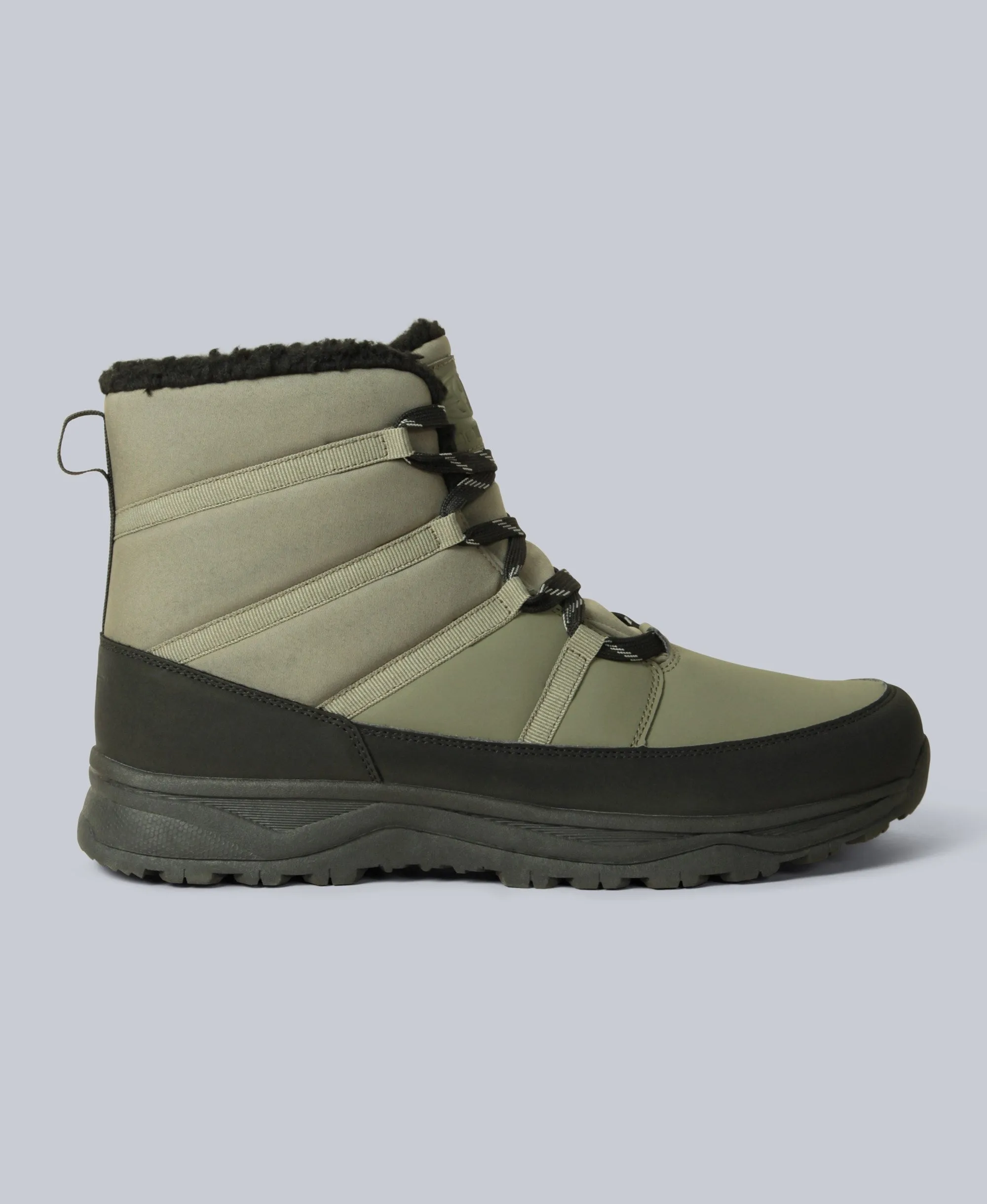 Filey Mens Snow Boots - Khaki