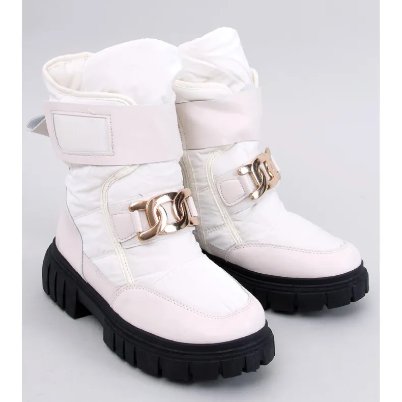 Gabby Beige women's snow boots