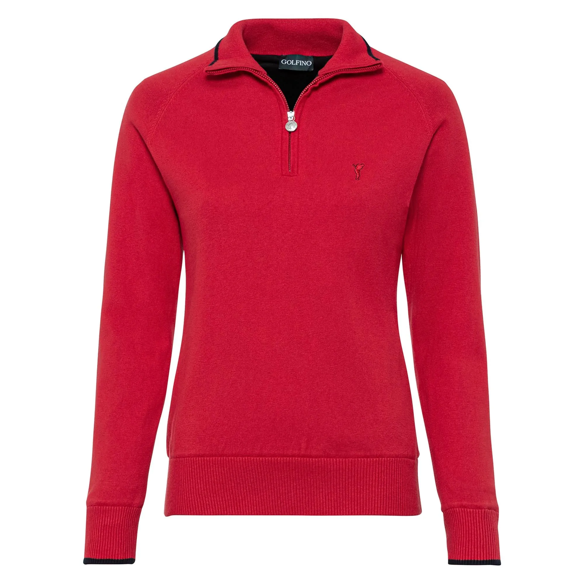 Golfino Angelica Ladies Knitted Windstopper Brilliant Red