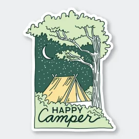 Happy Camper Sticker