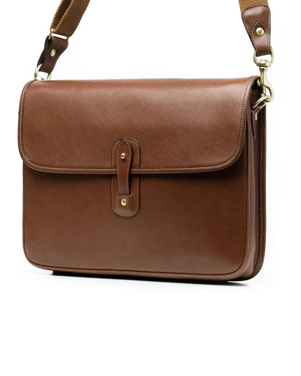 Harlow IV No. 206 Messenger Bag in Vintage Chestnut