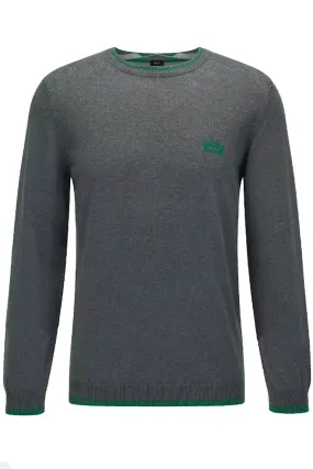 Hugo Boss Ritom Knitted Jumper Grey