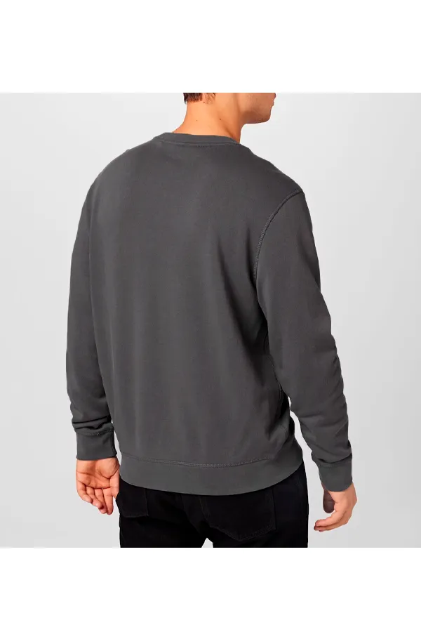 Hugo Boss Westart Patch Logo Sweatshirt Dark Grey