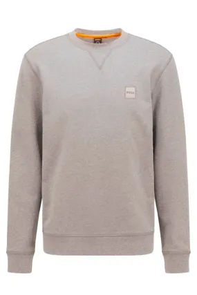 Hugo Boss Westart Patch Logo Sweatshirt Open