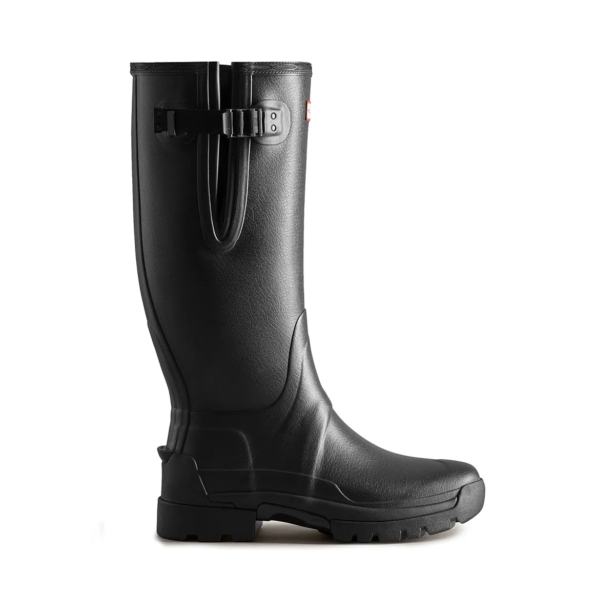 Hunter Men's Balmoral Adjustable 3mm Neoprene Wellington Boots in Black