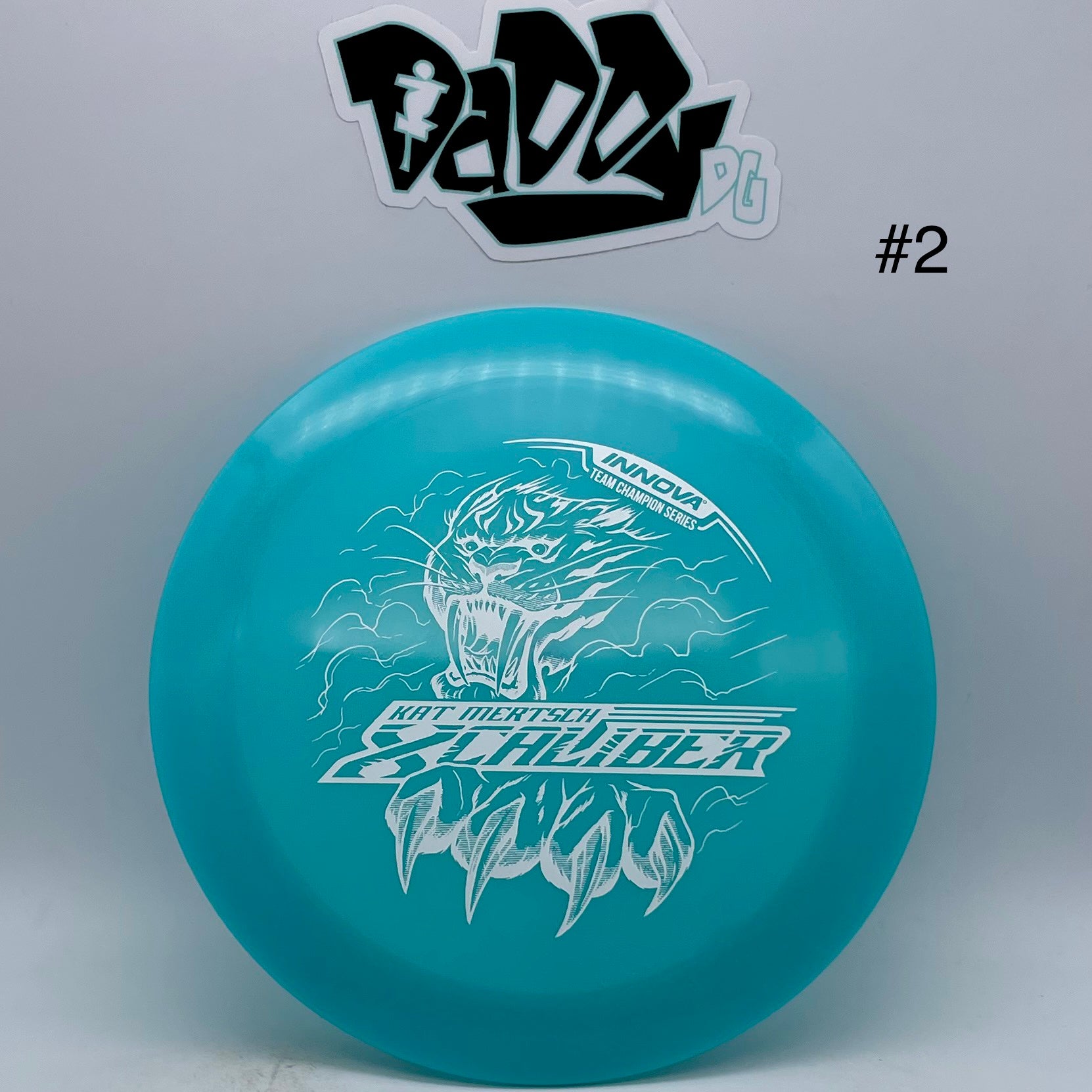 Innova Champion Color Glow XCaliber 2022 Tour Series Kat Mertsch Stamped Distance Driver