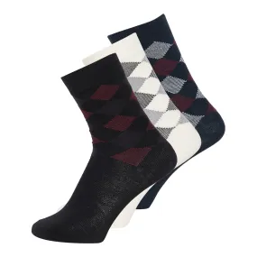 JUMP USA Pack Of 3 Ankle Length Socks For Women's