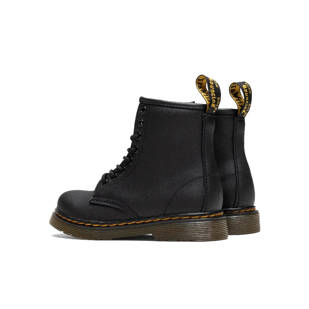 Junior 1460 Softy T Leather Boots - Black