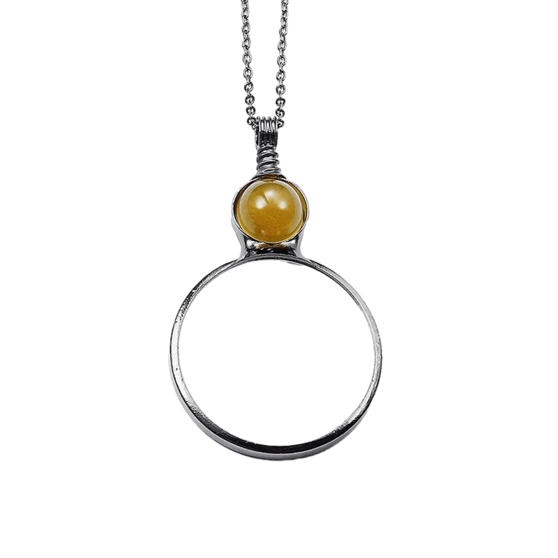 Libiyi Magnifying Glass Necklace