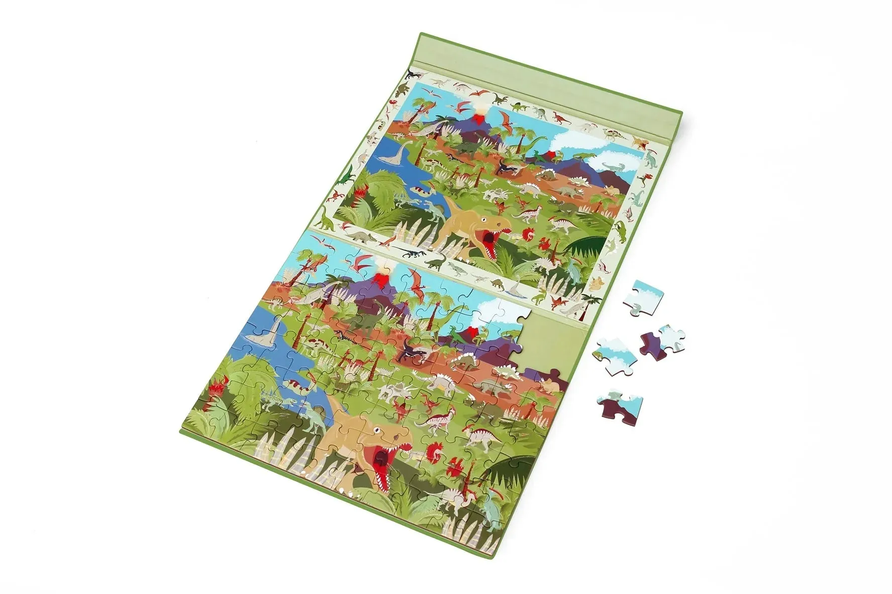 Magnetic Discovery Puzzle, Dino