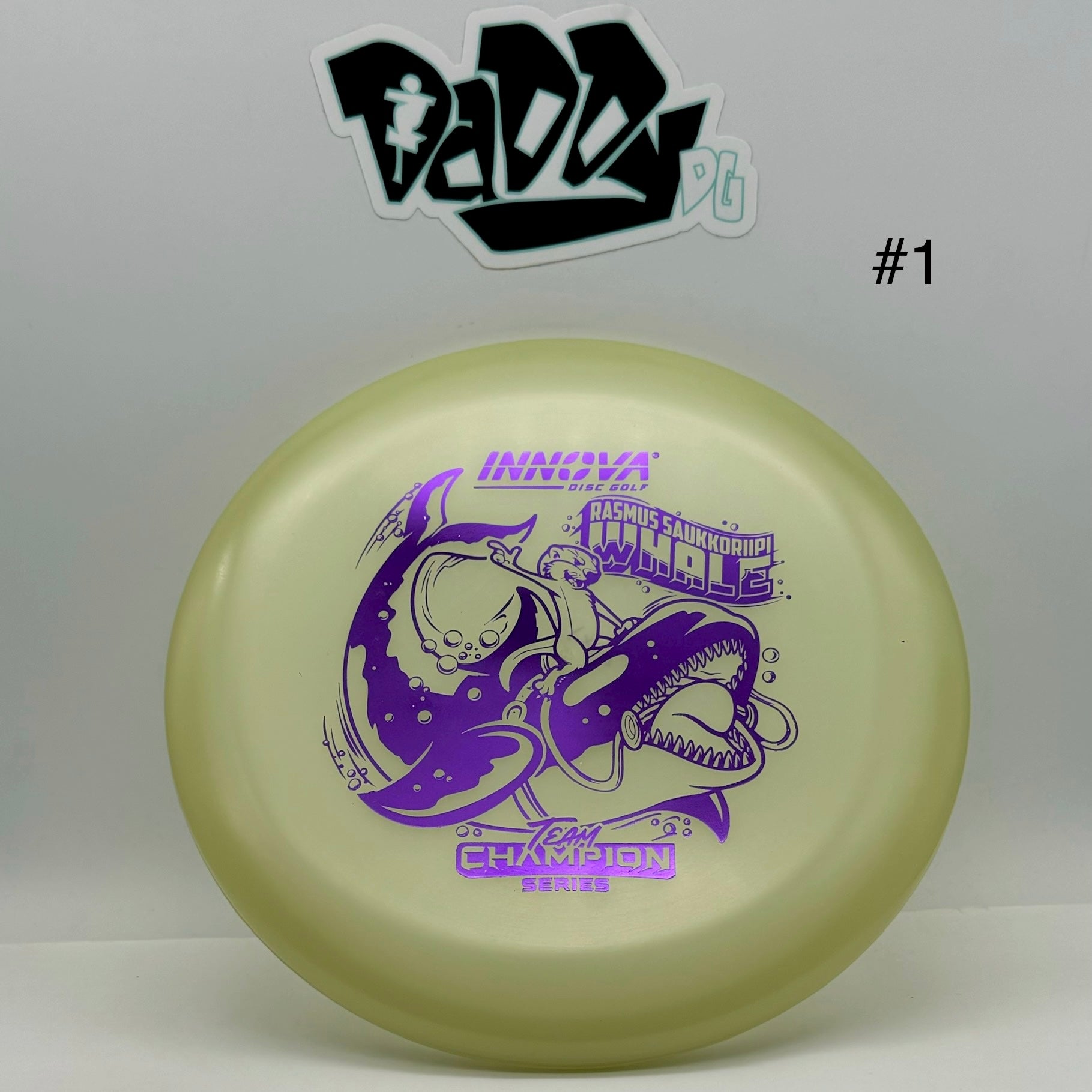 ****NEW Innova Proto Glow Champion Whale Rasmus Saukkoriipi 2024 Team Series Putt & Approach