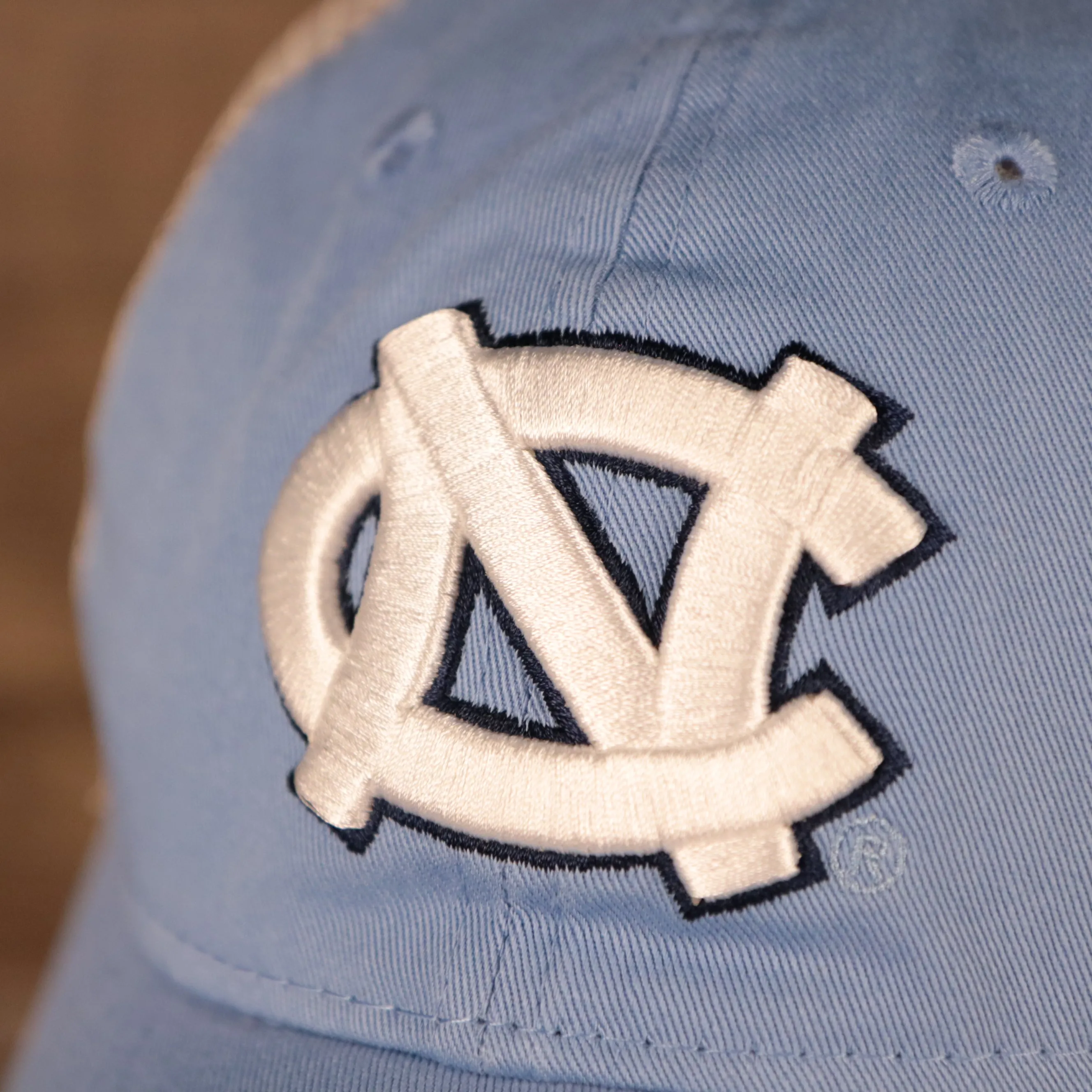 North Carolina Tar Heels Carolina Blue 9Twenty Distressed Adjustable Trucker Dad Hat