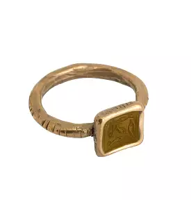 Pesci Che Volano Laghetto Bronze Ring