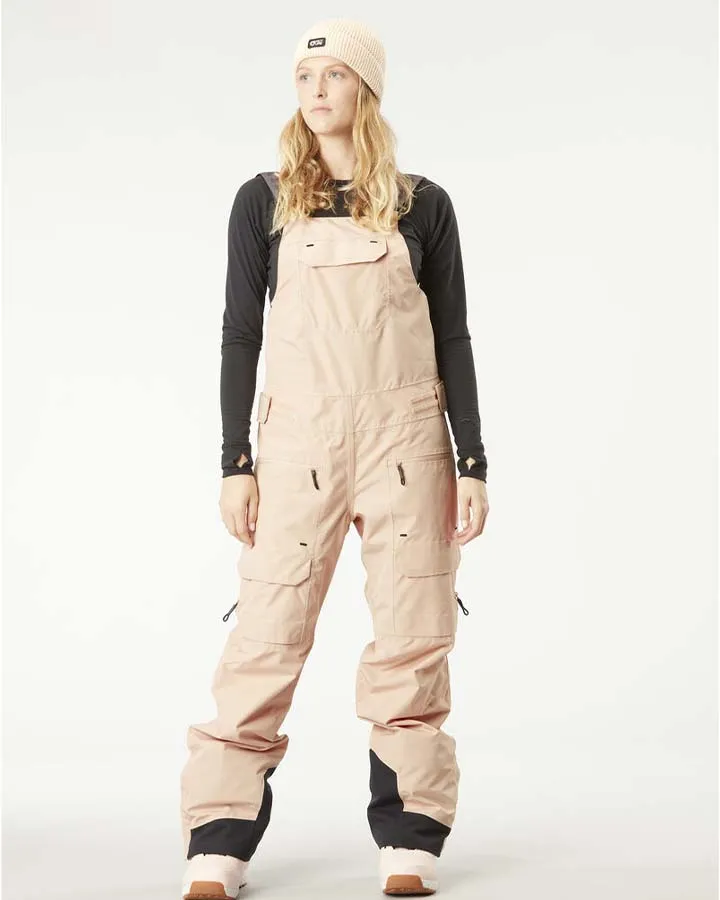 Picture U62 Women's Bib Pants - Harbor Grey - 2024 | Shop Snow Pants & Suits at Trojan Wake Ski Snow & Snow Skiers W