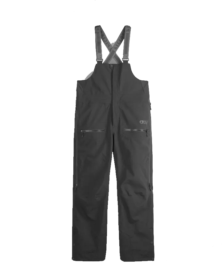 Picture Welcome 3L Bib Pants - Black - 2024 | Shop Snow Pants & Suits at Trojan Wake Ski Snow & Snow Skiers Warehouse