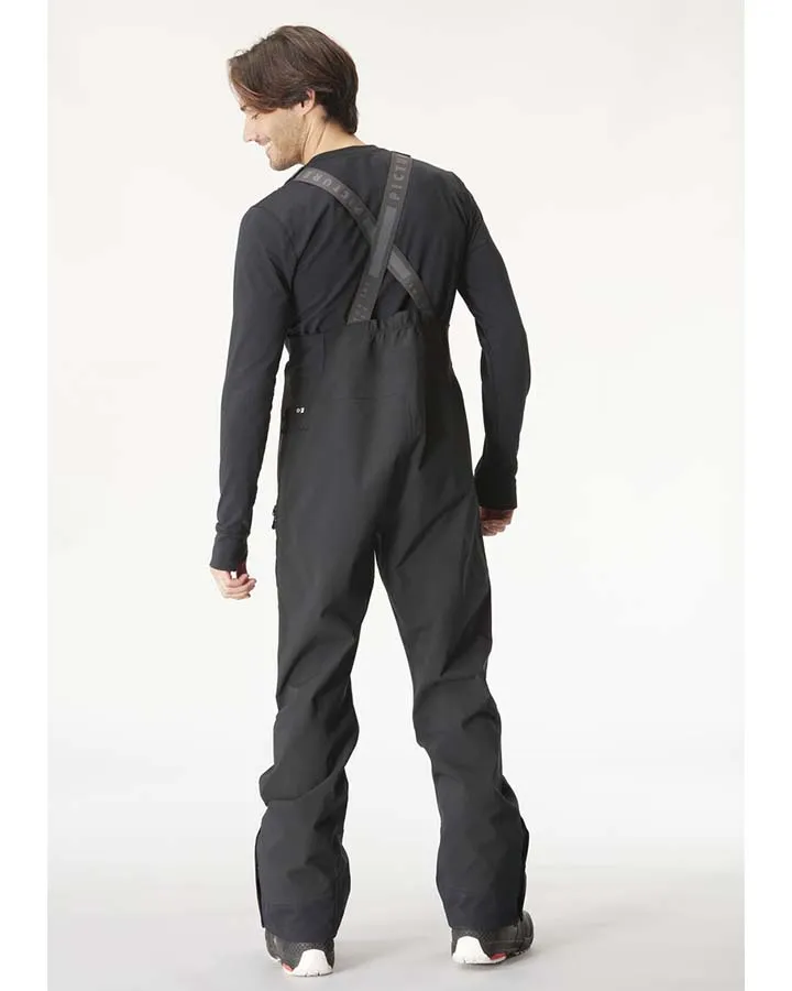 Picture Welcome 3L Bib Pants - Black - 2024 | Shop Snow Pants & Suits at Trojan Wake Ski Snow & Snow Skiers Warehouse