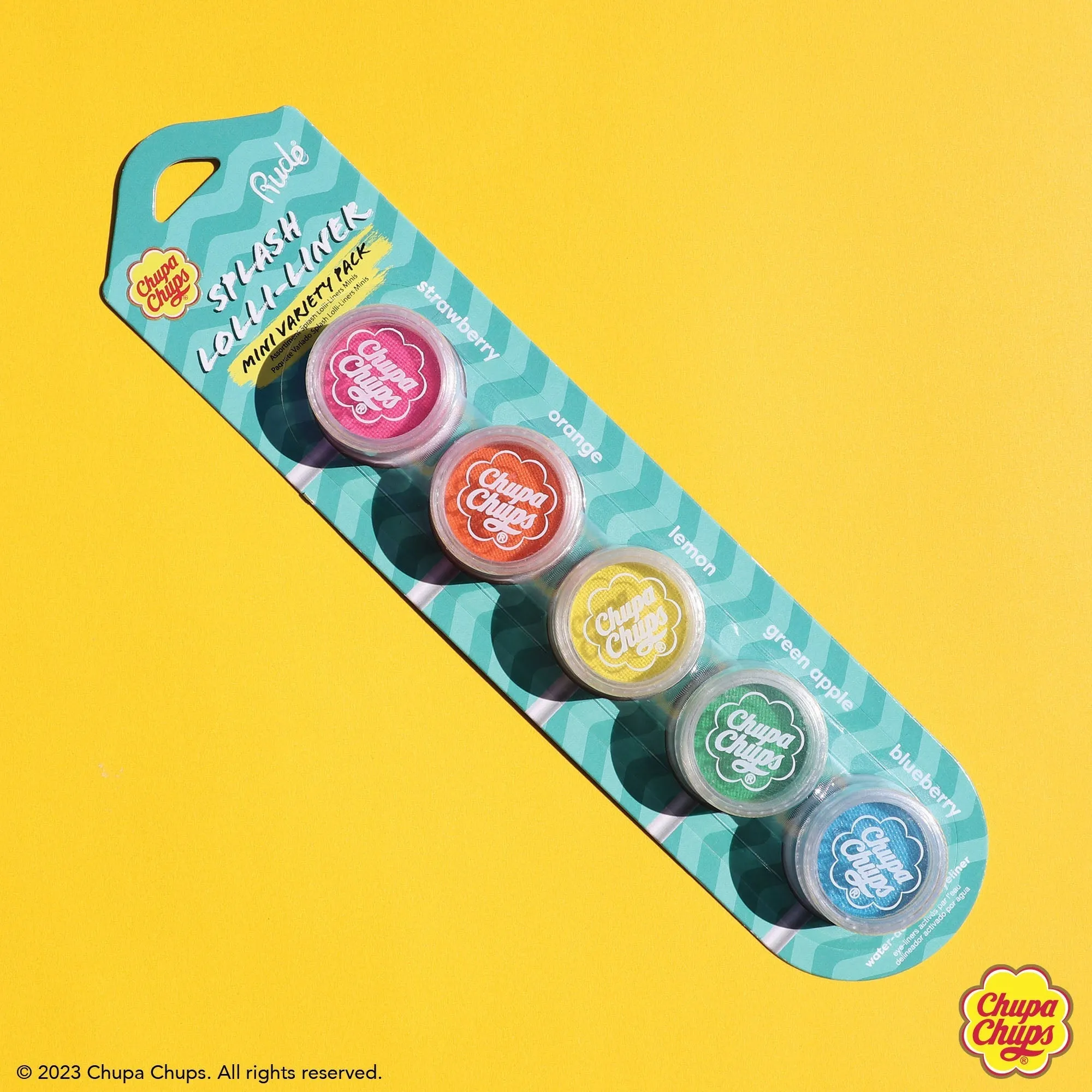 RUDE Chupa Chups Splash Lolli Set de Mini Delineadores