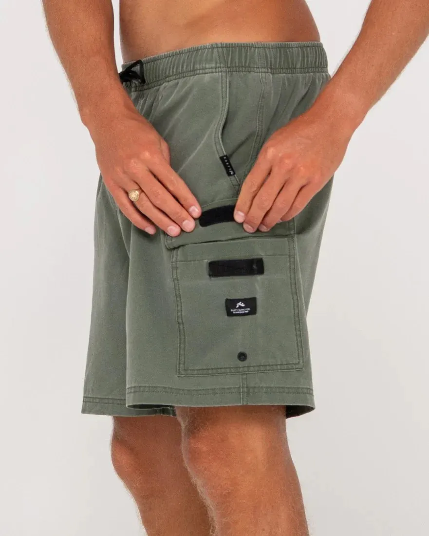 Rusty Camper Elastic Walkshort