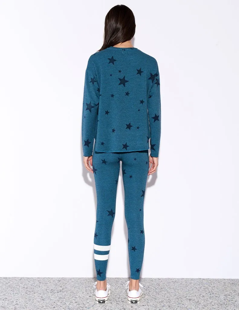 Sundry Stars Trapeze Sweatshirt Aqua