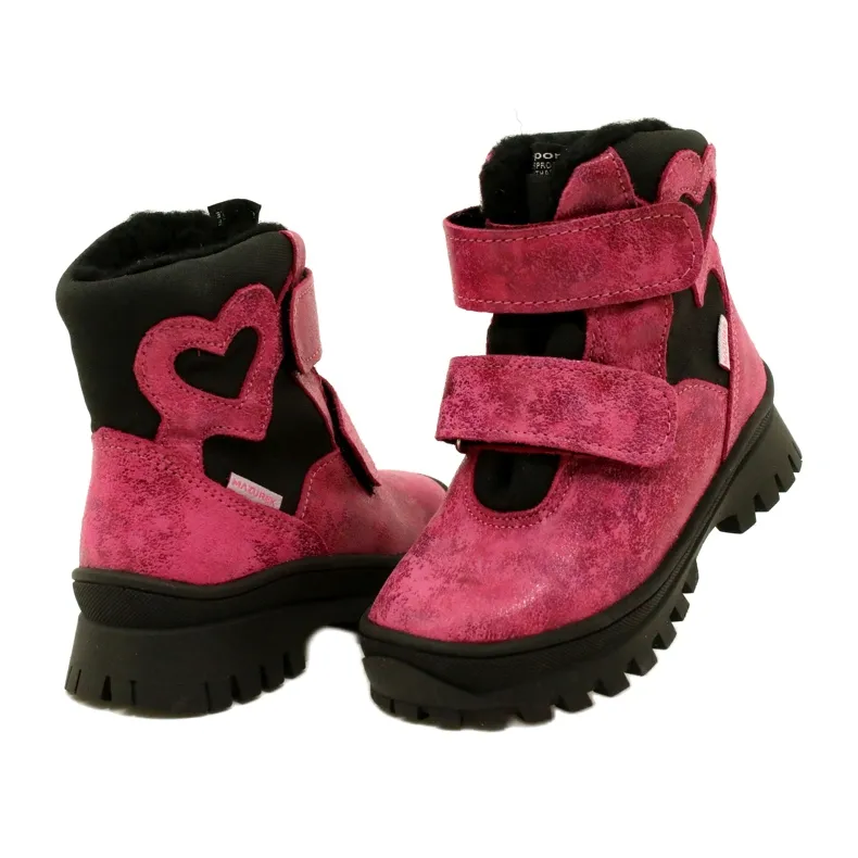 TE-POR Mazurek 1351 Waterproof Boots Snow Boots pink