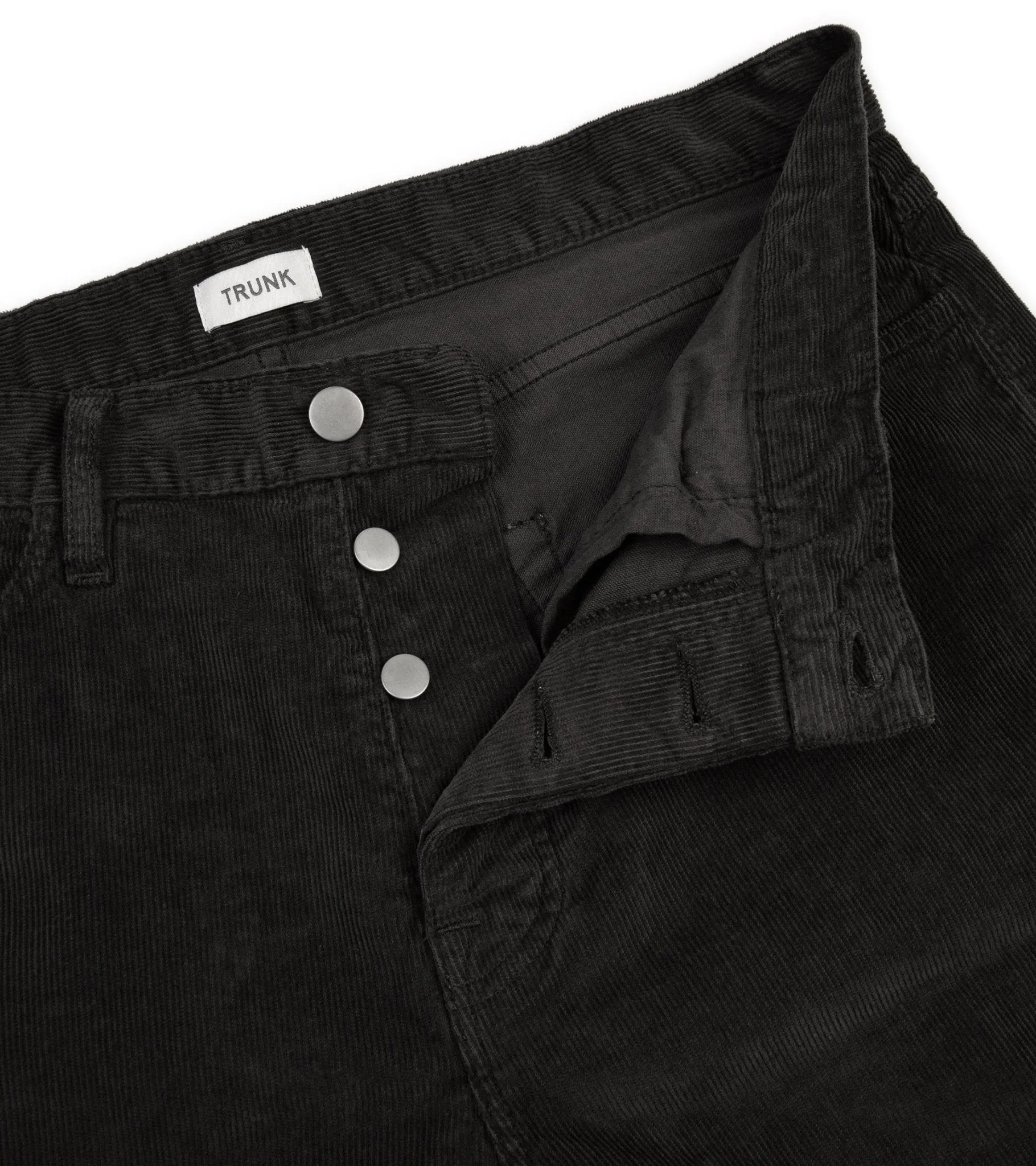 Trunk Duke Corduroy 5 Pocket Trousers: Dark Grey