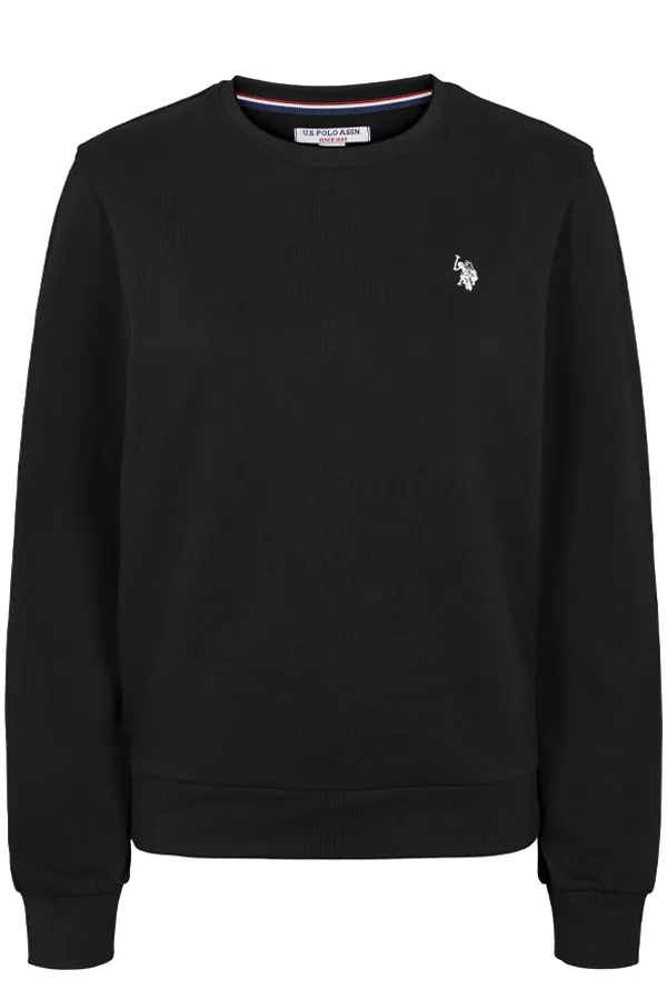 U.S. POLO ASSN. Women Sweatshirt Adele Black