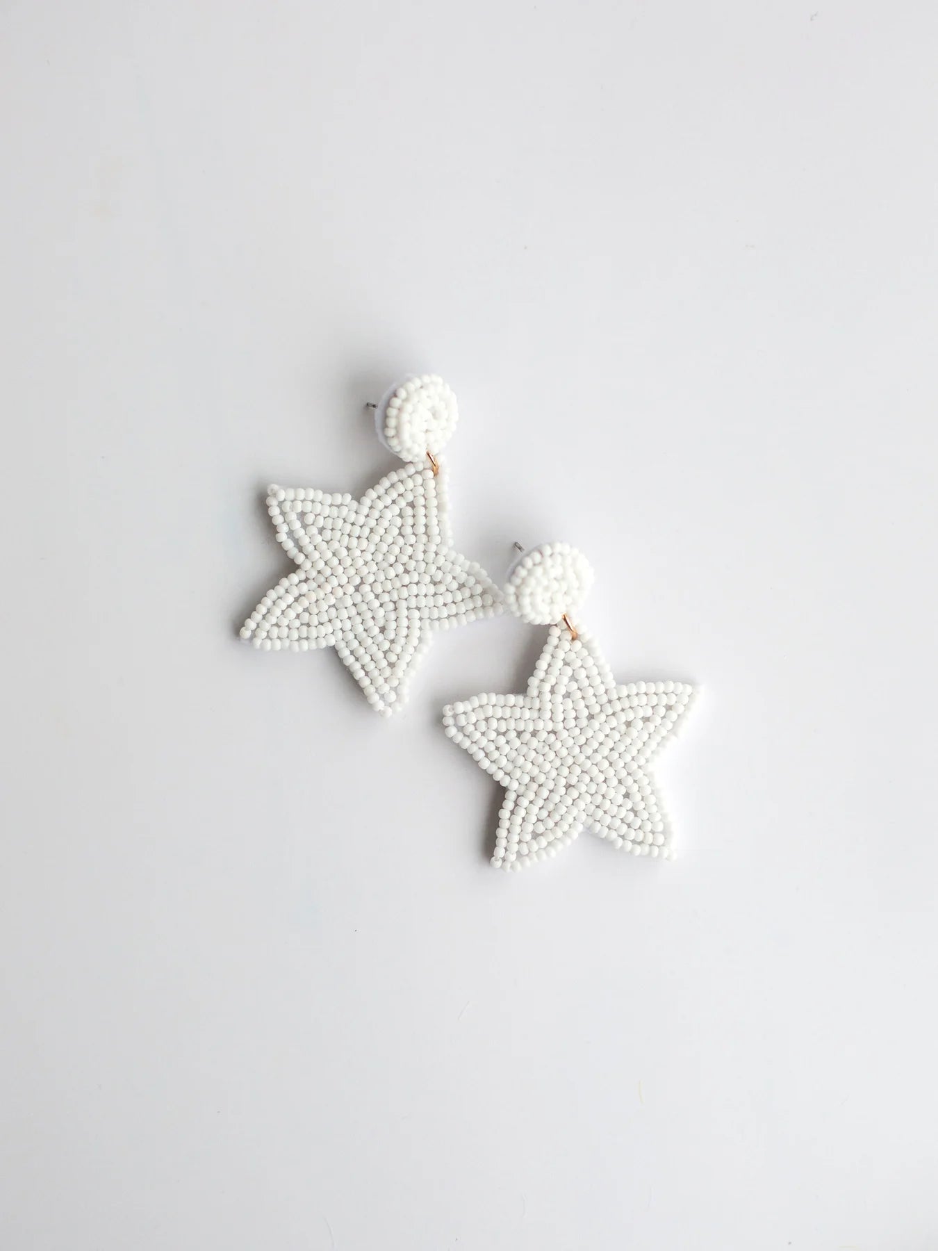 White Star Earrings - Michelle McDowell