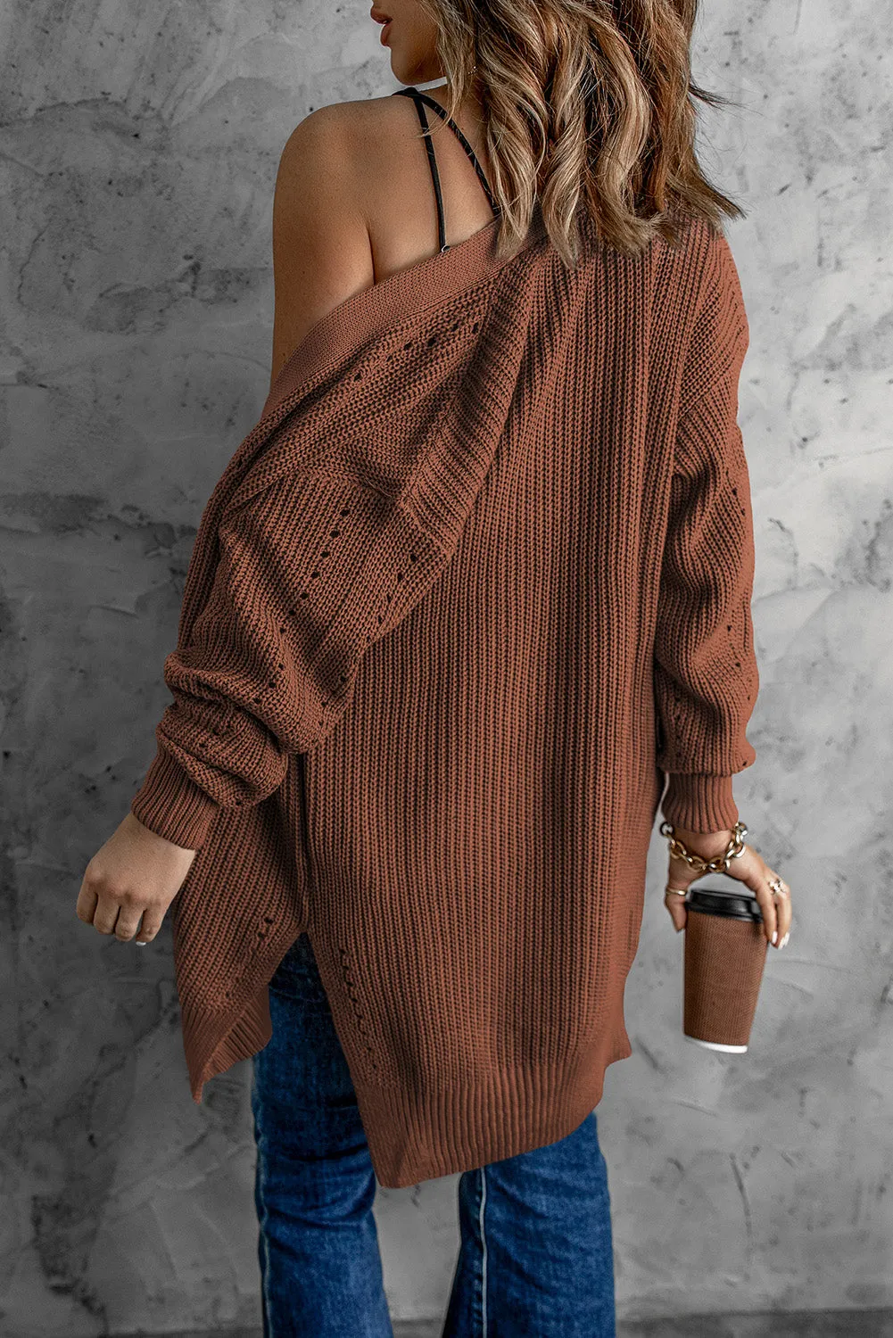 Wide Open Spaces Cardigan with Pockets