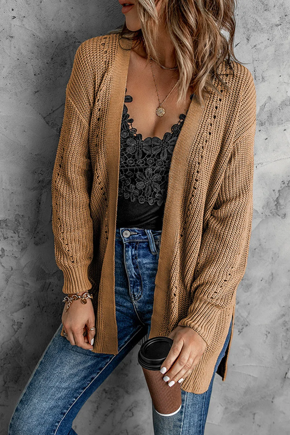 Wide Open Spaces Cardigan with Pockets