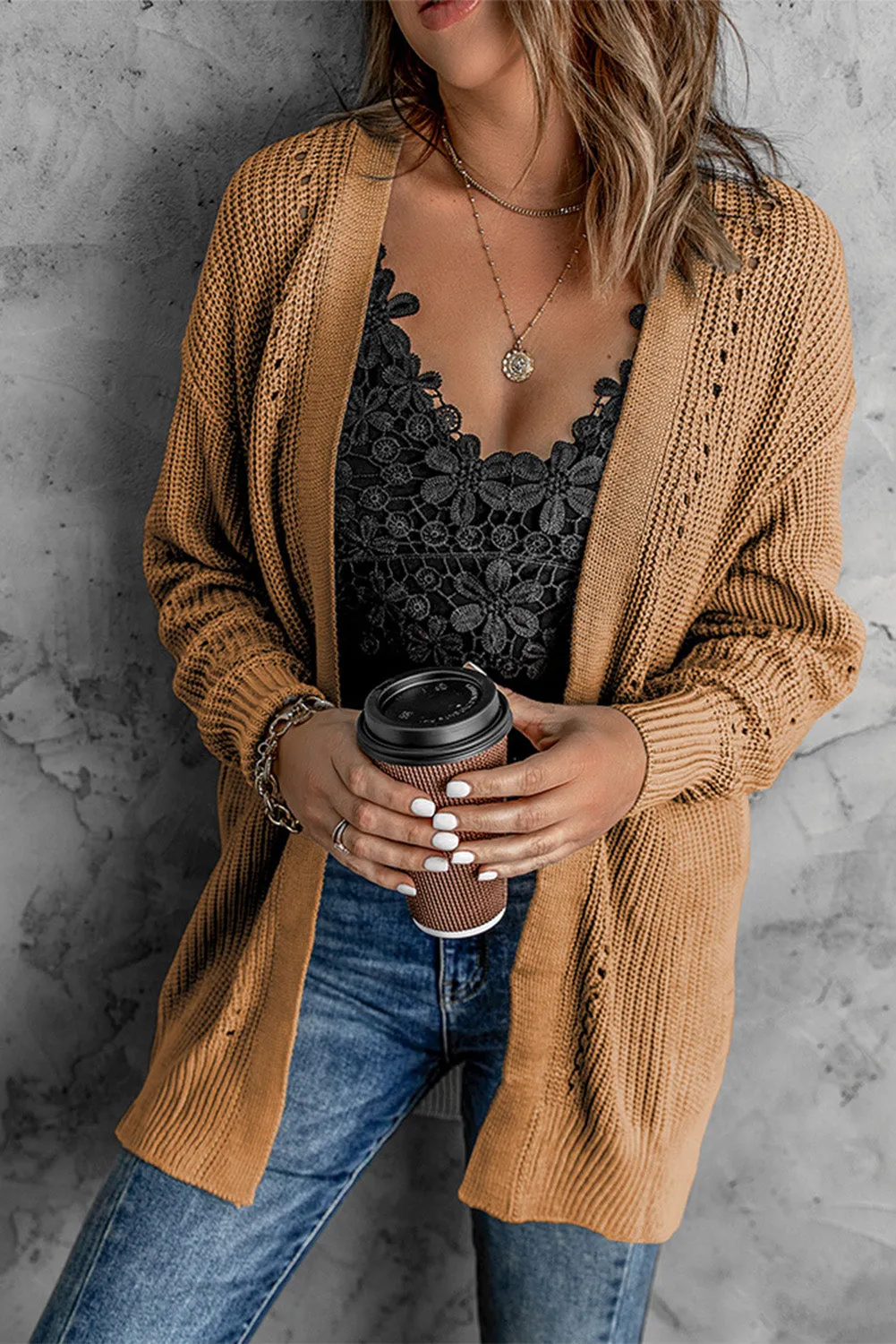 Wide Open Spaces Cardigan with Pockets