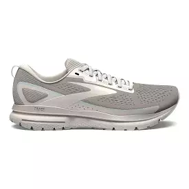 Women's Brooks Trace 3, Crystal Grey/Blue Glass/White, 10.5 B Medium