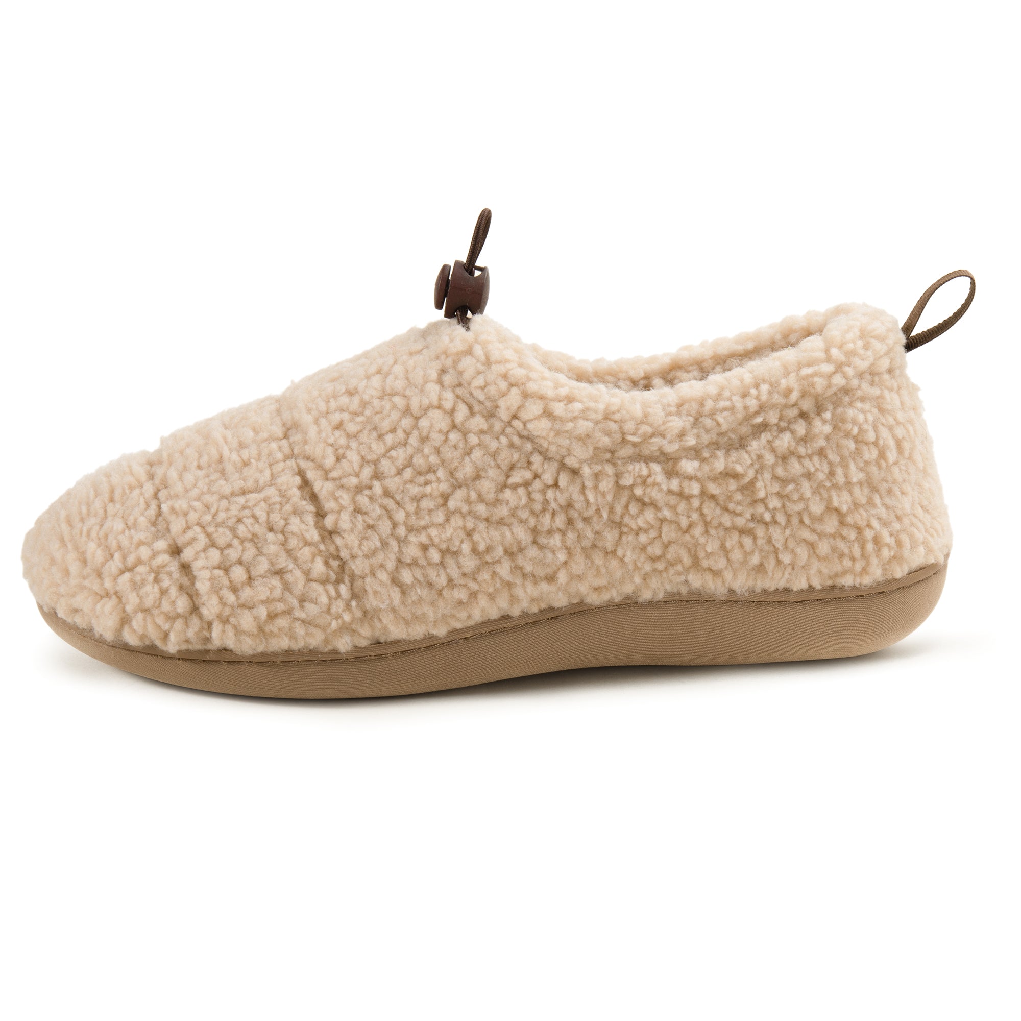 Women's Camper Moc Slipper with Adjustable Drawstring