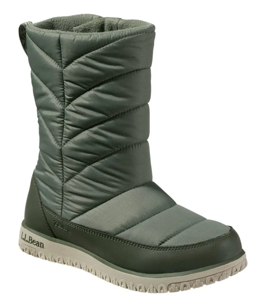 Women's Ultralight Quilted Insulated Boots, Tall Side-Zip