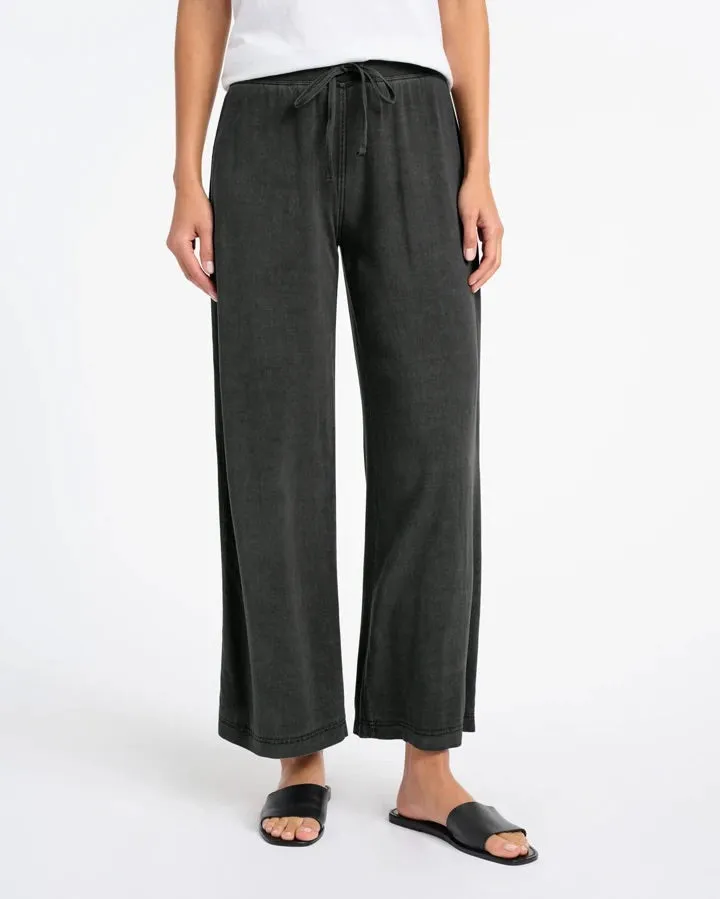 Zinnia Wide Leg Pant- Lead